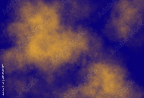 Abstract colorful background. purple blue yellow background with smoke cloud copy space for design. Web banner.