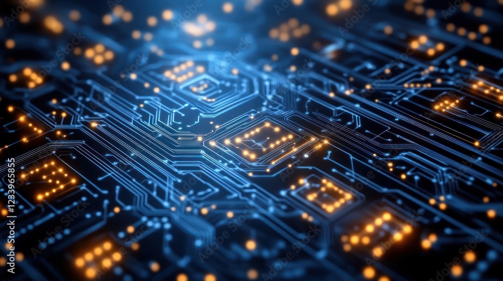 Glowing Circuit Board, Technology, Data, Network, Abstract Background, Digital, Innovation, Future, Computing, Design Glowing Circuit Board, Technology, Data, Network, Abstract Background, Digital, Innovation, Future, Computing, Design