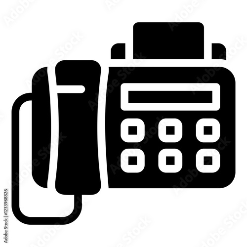 fax Solid icon