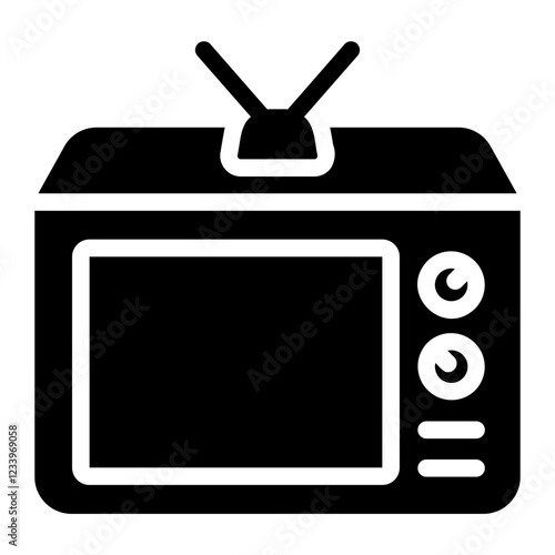 television Solid icon