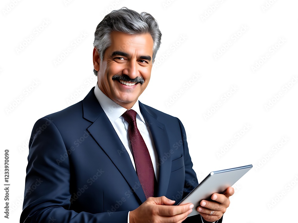 businessman with tablet businessman with tablet