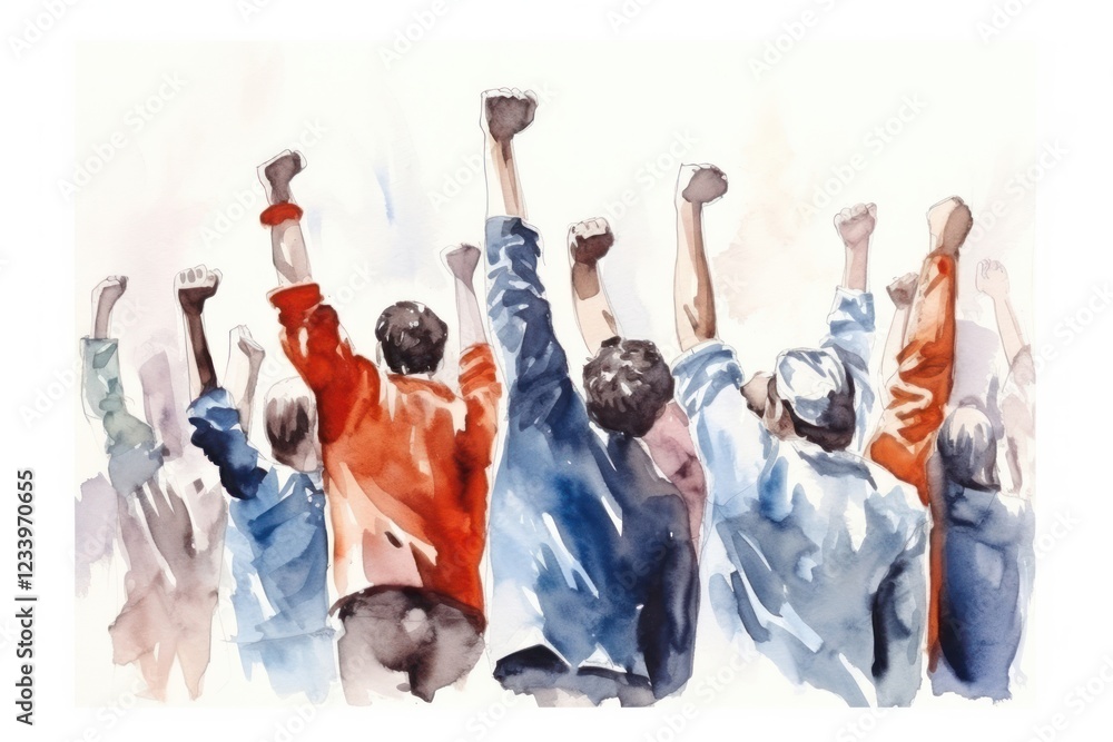 Obraz premium Adult hand men art.