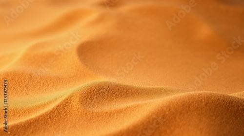 gros plan de sable aux couleurs jaune et orange