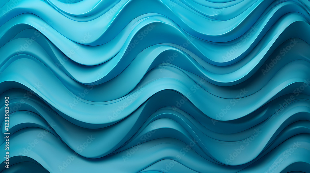 Abstract wavy pattern in shades of blue, evoking fluidity and motion. Abstract wavy pattern in shades of blue, evoking fluidity and motion.