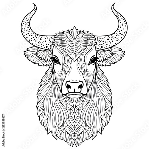 illustration of a cow