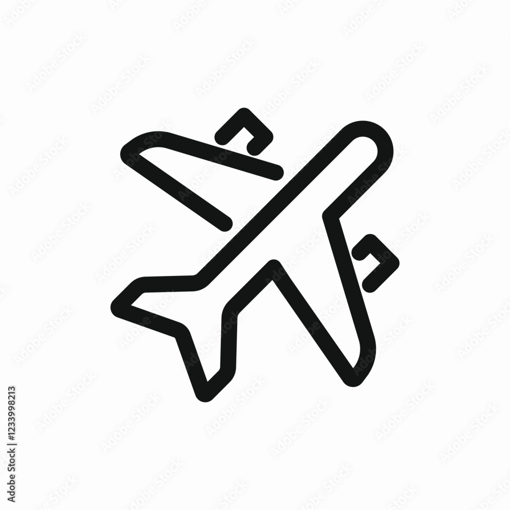 travel insurance flight protection icon vector sign travel insurance flight protection icon vector sign