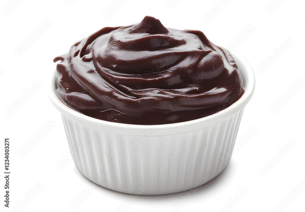 A small drizzle of chocolate sauce isolated on a white background, a high-resolution photograph, a high-quality studio shot in a close-up angle, an isolated object. A small drizzle of chocolate sauce isolated on a white background, a high-resolution photograph, a high-quality studio shot in a close-up angle, an isolated object.