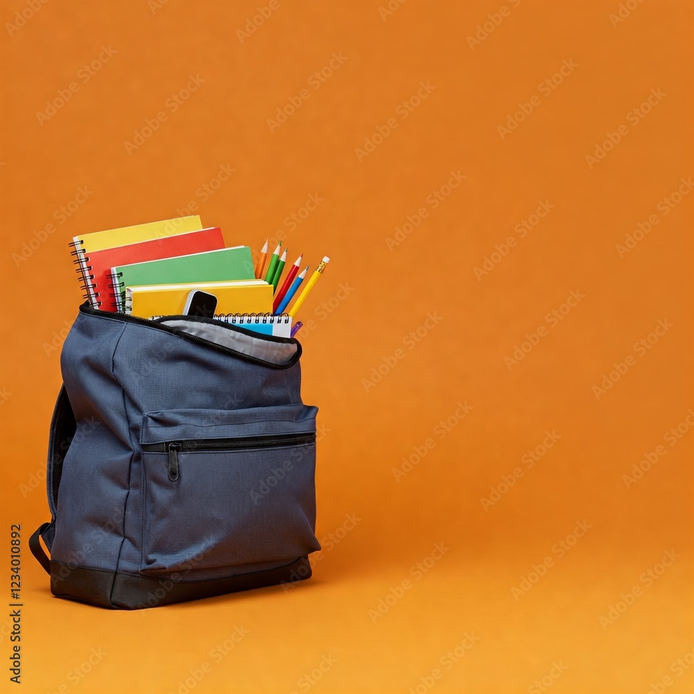 Back to School items, objects, backgrounds and concepts Back to School items, objects, backgrounds and concepts