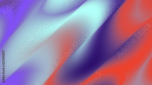 Liquid grainy gradient background. Abstract motion  animation, wavy noise texture, flowing, color blend with smooth background