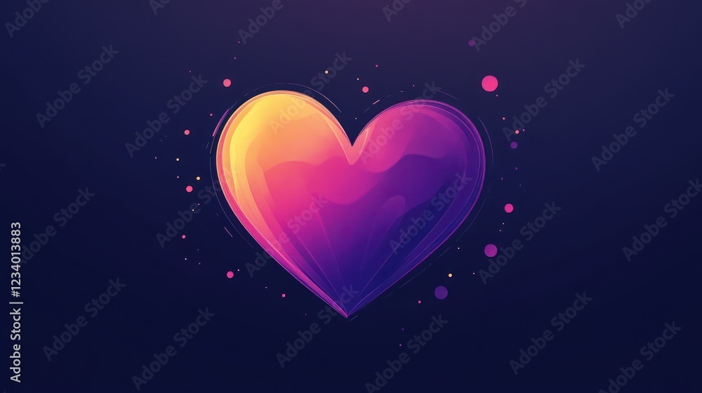 abstract background with hearts abstract background with hearts