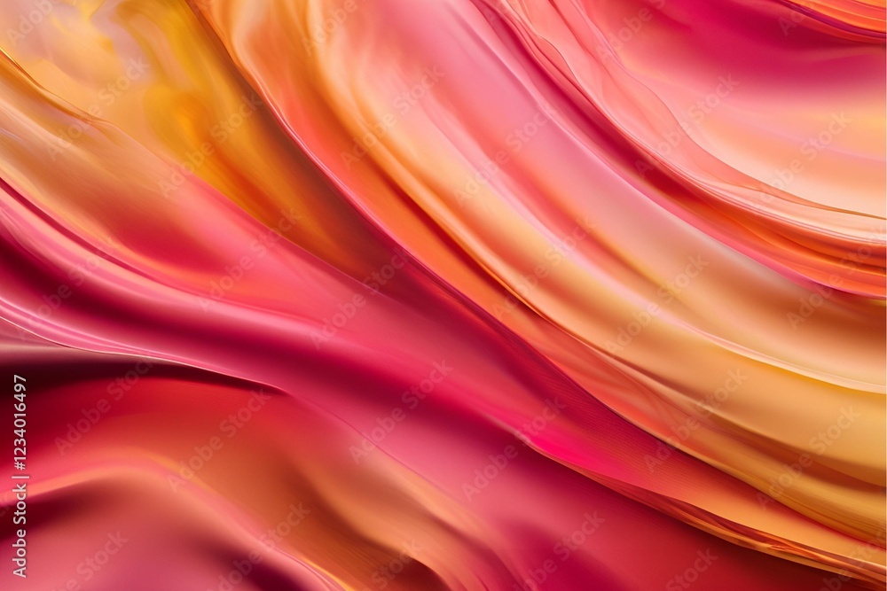 Obraz premium Luxury Gold, Red, and Pink Abstract Gradient Texture with a Grunge Effect