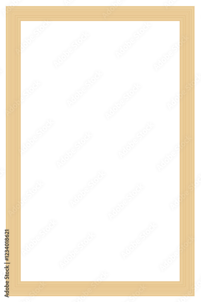 Vertical frame for photo and design with aspect ratio 2 to 3 on a white background. Vertical frame for photo and design with aspect ratio 2 to 3 on a white background.