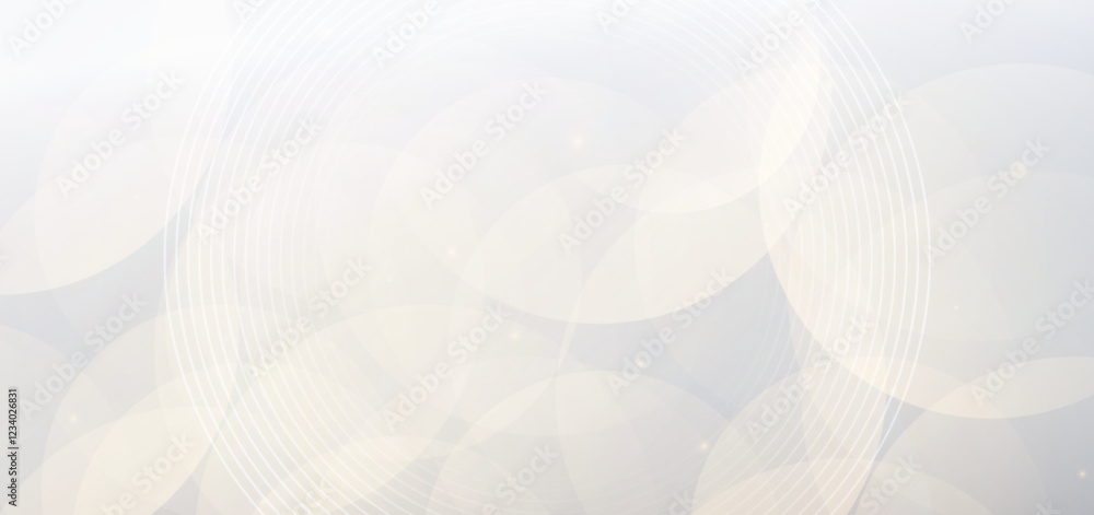 Moden white circles on grey background with circles lines. Moden white circles on grey background with circles lines.