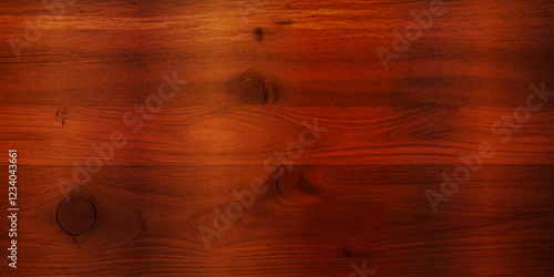 "A Stunning Close-Up of Glossy Lacquered Brown Wood Panels, With Deep Reflective Tones and Visible Natural Grain Patterns, Creating a Sophisticated and Retro-Inspired Wooden Backdrop"
