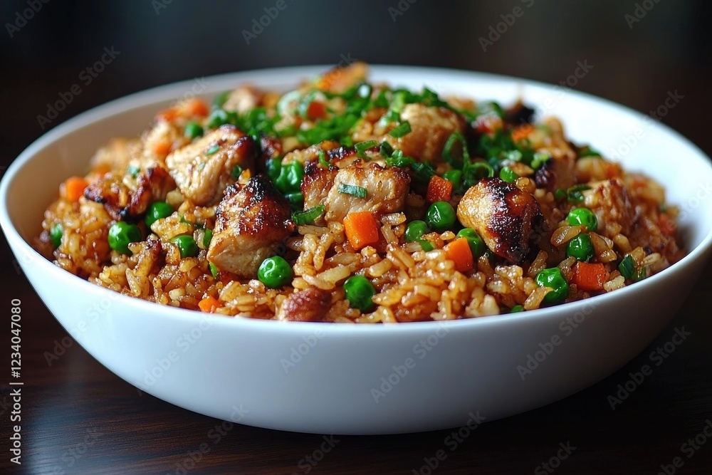 Savory Chicken & Veggie Fried Rice Savory Chicken & Veggie Fried Rice