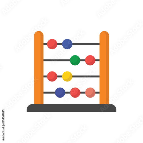 Abacus vector icon