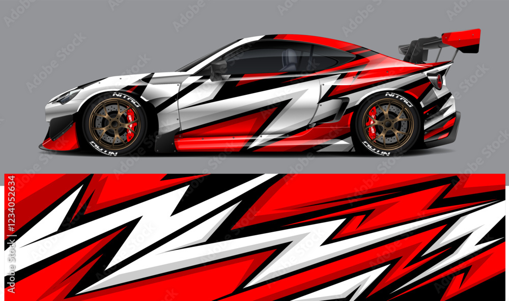 car livery graphic vector. abstract grunge background design for vehicle vinyl wrap and car branding car livery graphic vector. abstract grunge background design for vehicle vinyl wrap and car branding