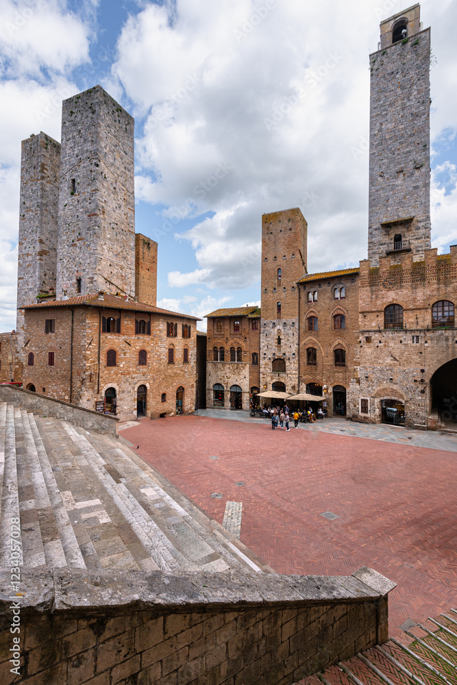 Fototapeta premium San Gimignano, Tuscany, Italy