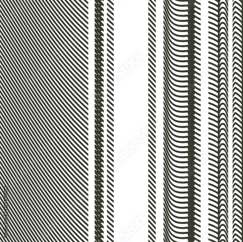 Texture in the form of different vertical parts of lines.