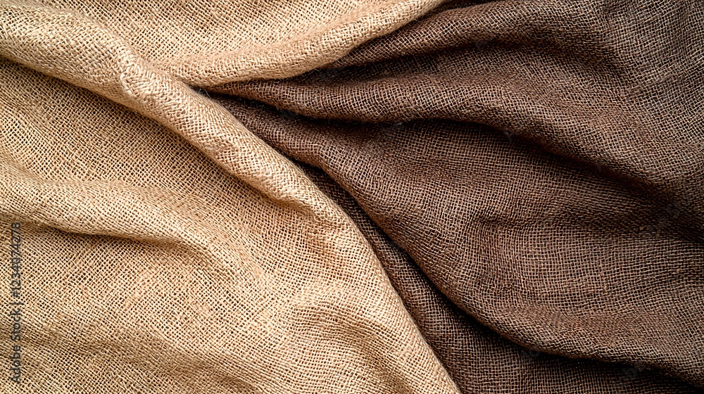 Fototapeta premium Beige and Brown Leopard Print Fabric Texture Background