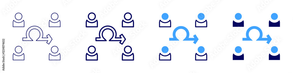 Teamwork games icon in 4 different styles. Thin Line, Line, Bold, and Bold Line. Duotone style. Editable stroke Teamwork games icon in 4 different styles. Thin Line, Line, Bold, and Bold Line. Duotone style. Editable stroke