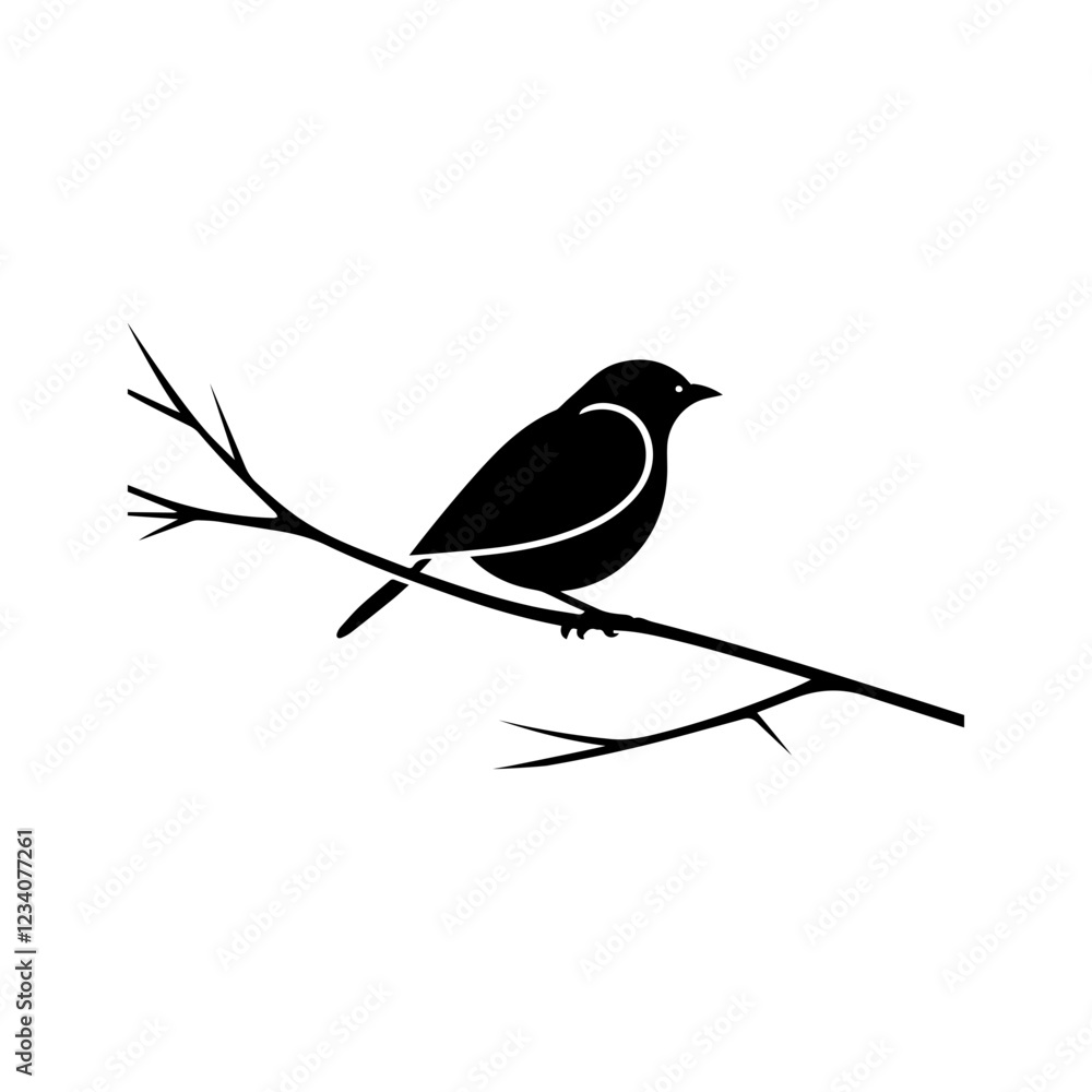 bird logo vector .Business logo concept.Black and white background. bird logo vector .Business logo concept.Black and white background.