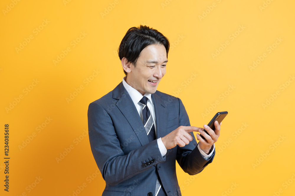若い日本人ビジネスマン 若い日本人ビジネスマン
