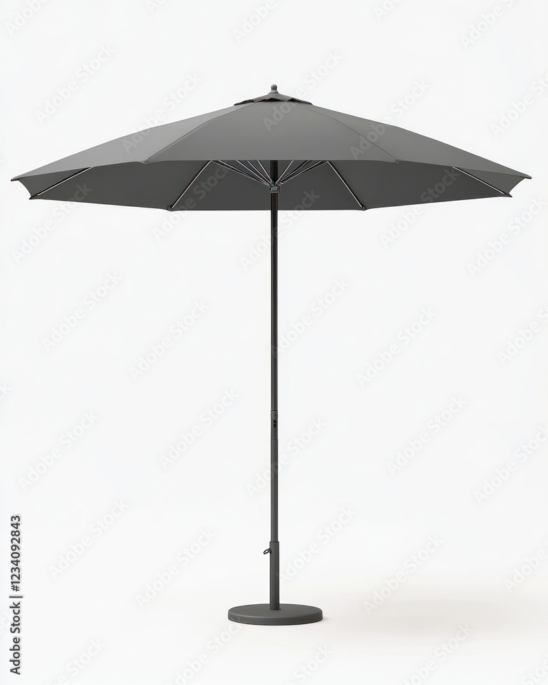 Blank roll-up banner stand umbrella patio architecture. Blank roll-up banner stand umbrella patio architecture.