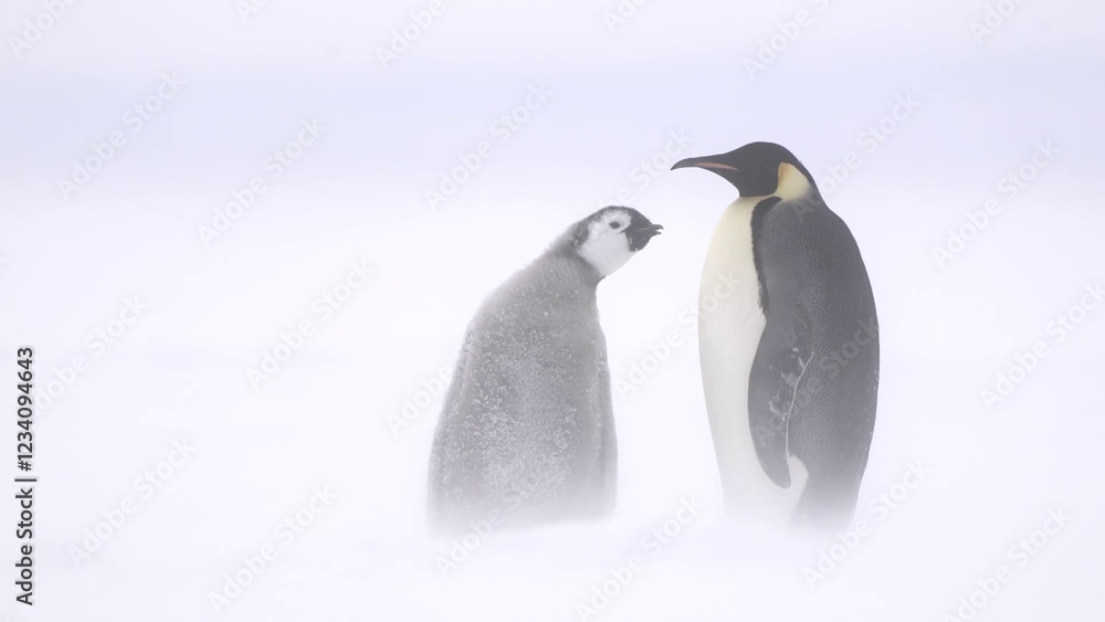 Obraz premium Emperor Penguin