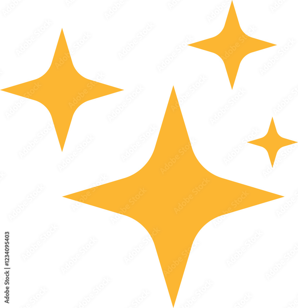 Sparkle stars icon set. Shine icons for app user interface and web elements Sparkle stars icon set. Shine icons for app user interface and web elements
