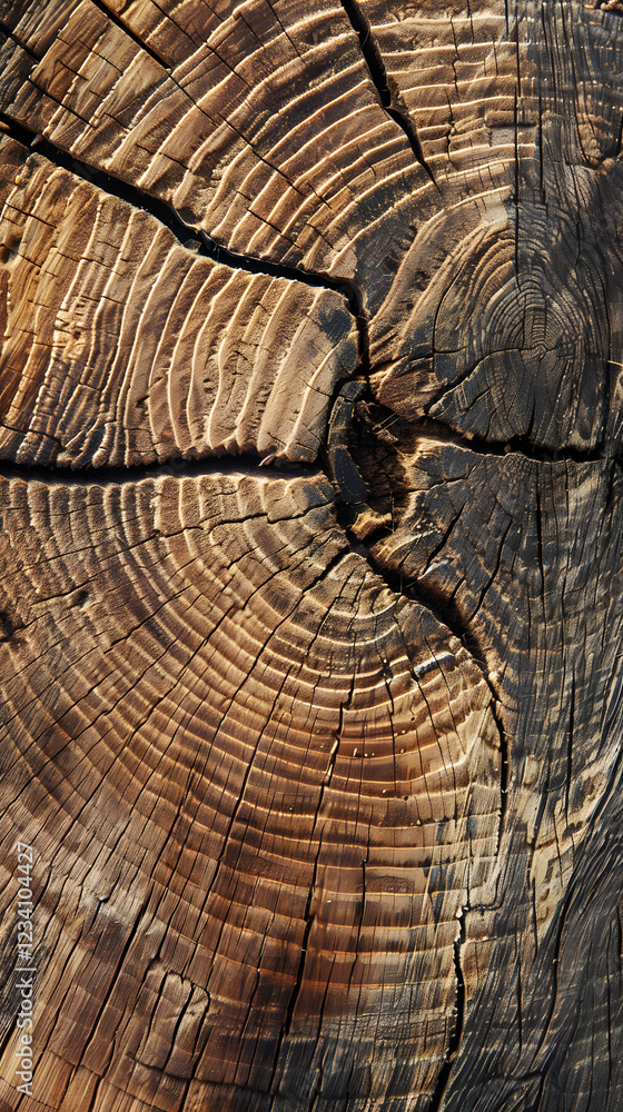 Fototapeta premium Captivating Detailed Image of Natural Oak Wood