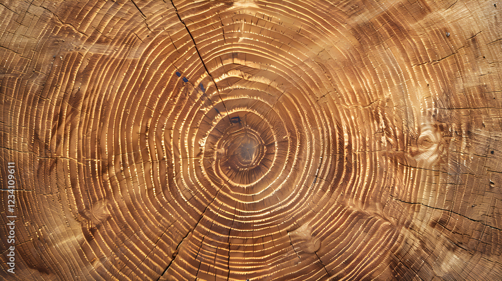 Naklejka premium Captivating Detailed Image of Natural Oak Wood