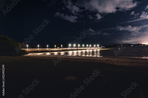 Doug Jennings Park is positioned at the southern boundary of the Moreton Bay Marine Park and a popular destination for picnickers, fishermen, divers, surfers and swimmers photo