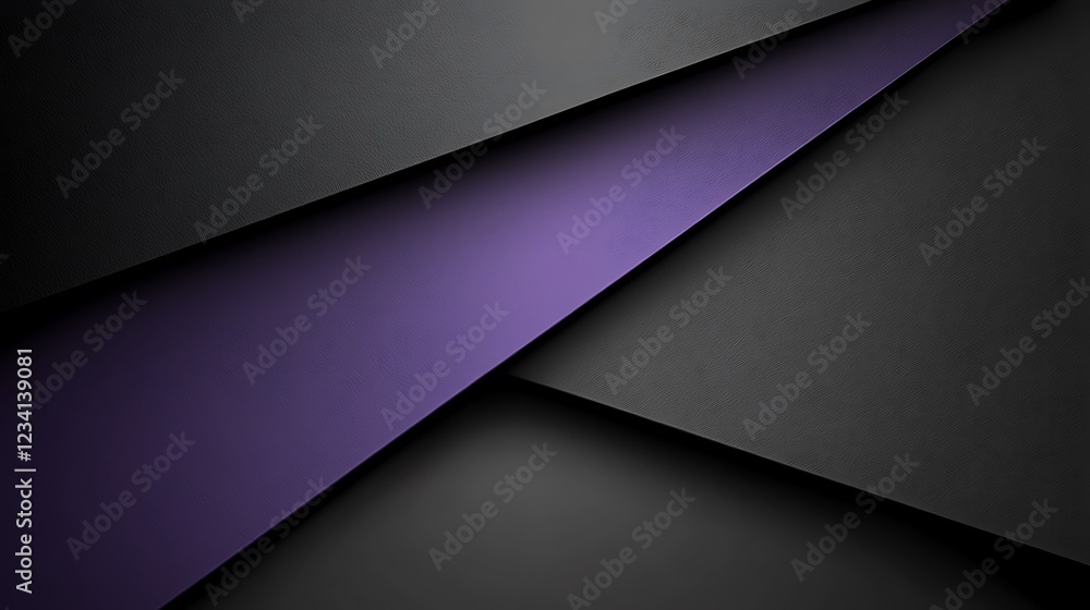Abstract Dark Grey and Purple Geometric Design Abstract Dark Grey and Purple Geometric Design