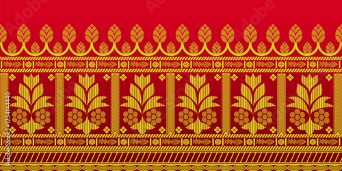 beautiful graphic saree design and this sari design is in Indian style which is for textile fashion industry and it can be used as wallpaper backdrop and website bg this style is originated in india
