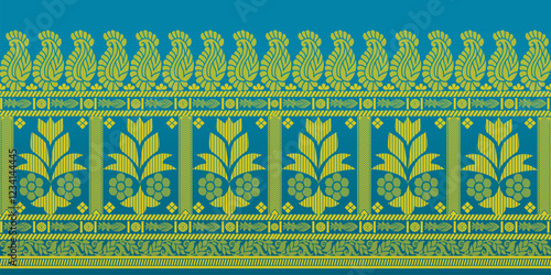 beautiful graphic saree design and this sari design is in Indian style which is for textile fashion industry and it can be used as wallpaper backdrop and website bg this style is originated in india