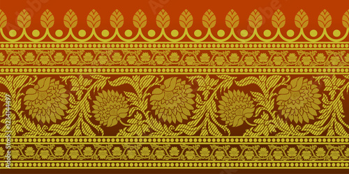 beautiful graphic saree design and this sari design is in Indian style which is for textile fashion industry and it can be used as wallpaper backdrop and website bg this style is originated in india