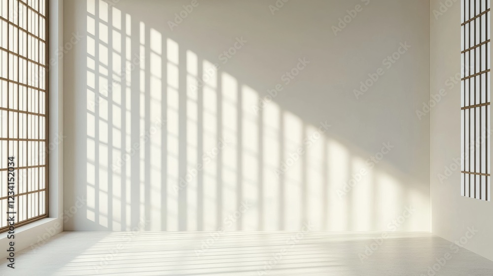 Abstract 3D-rendered floating white panels with soft lighting creating a futuristic minimalistic and elegant composition Abstract 3D-rendered floating white panels with soft lighting creating a futuristic minimalistic and elegant composition