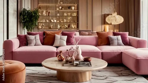 Classic Sofa Decor

