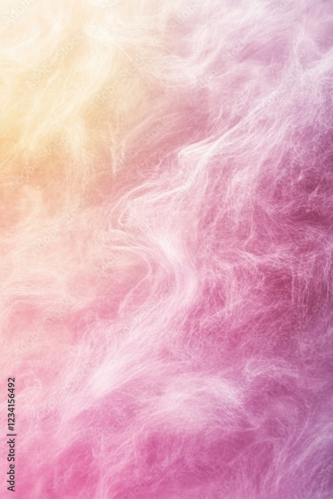 Obraz premium Pink and Purple Cloud Close-Up