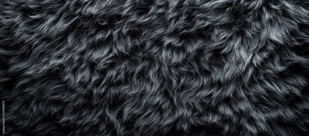Dark gray fur texture background. Design, website, app Dark gray fur texture background. Design, website, app