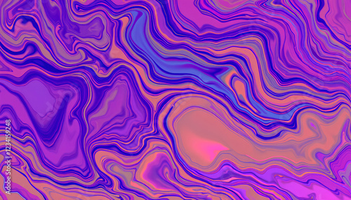 A modern and trendy liquid paint background with a glossy, multicolor finish