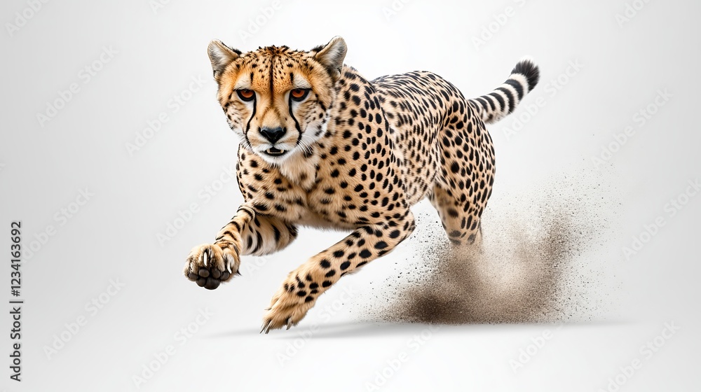 Obraz premium Vibrant and Colorful Abstract Composition with Swirling Patterns and Intricate Designs Evoking a Sense of Motion and Energy in an Artistic Expression of Modern Creativity and Imagination