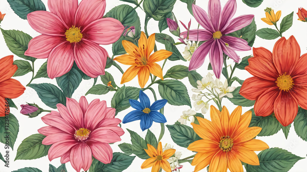 seamless floral pattern seamless floral pattern
