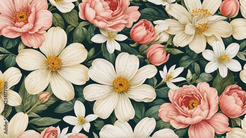 seamless floral pattern