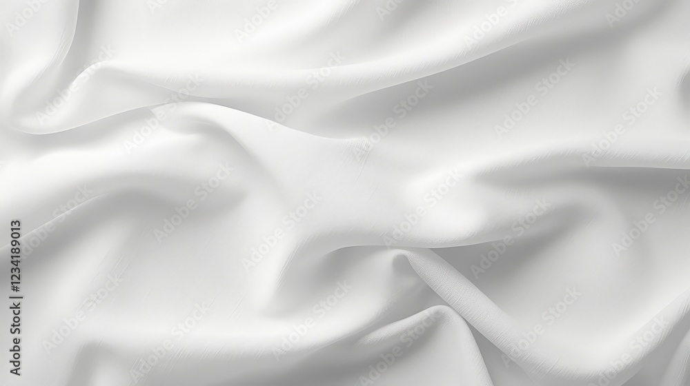 Smooth White Cotton Fabric Texture on Subtle Background for Creative Projects and Design Use Smooth White Cotton Fabric Texture on Subtle Background for Creative Projects and Design Use