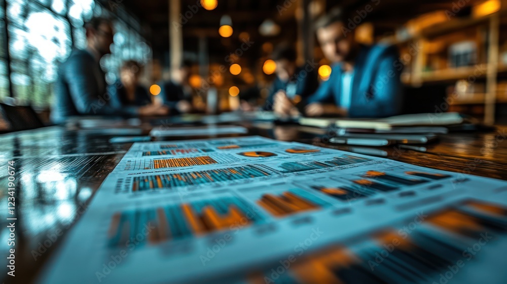 Business Meeting: Analyzing Data and Charts Business Meeting: Analyzing Data and Charts
