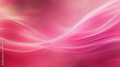 Wallpaper Mural Soft waves of pink intertwine gracefully, creating an enchanting atmosphere filled with warmth and calm. This serene backdrop invites a sense of peace and introspection, perfect for creativity.  Torontodigital.ca