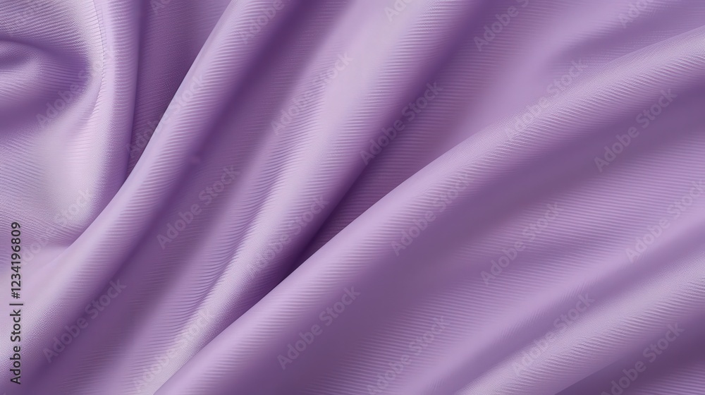 Obraz premium Close-Up View of Natural Violet Fabric Texture Showcasing Elegant Drapery and Softness for Fashion and Design Applications