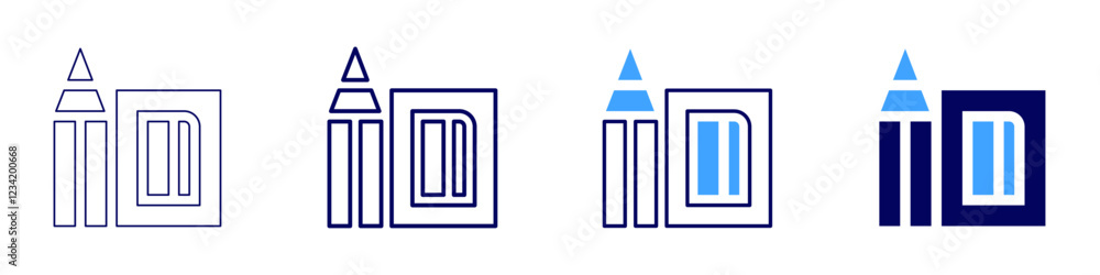 Stationery sharpener tool icon in 4 different styles. Thin Line, Line, Bold, and Bold Line. Duotone style. Editable stroke Stationery sharpener tool icon in 4 different styles. Thin Line, Line, Bold, and Bold Line. Duotone style. Editable stroke